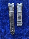 Blu-horlogeband-leer-croco-19mm